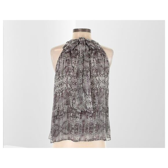 Anthropologie Velvet by Graham & Spencer XS Debbie Snakeskin Printed Tank Top - Picture 3 of 6